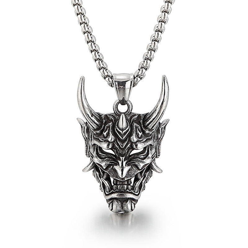Wholesale Musical Note Titanium Steel Men's Necklace